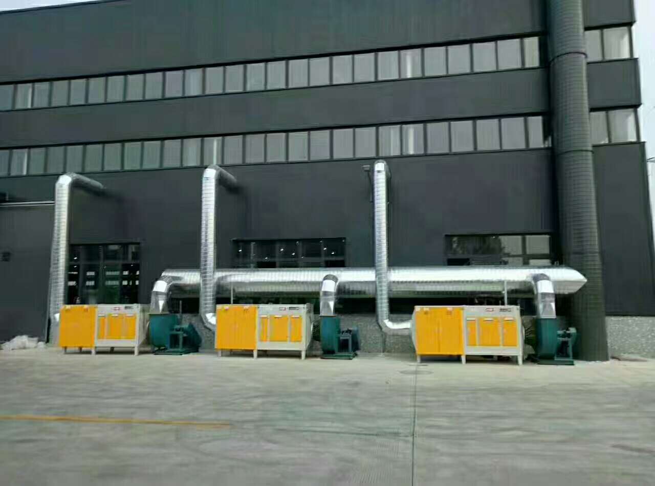 等離子光氧一體機(jī)安裝圖